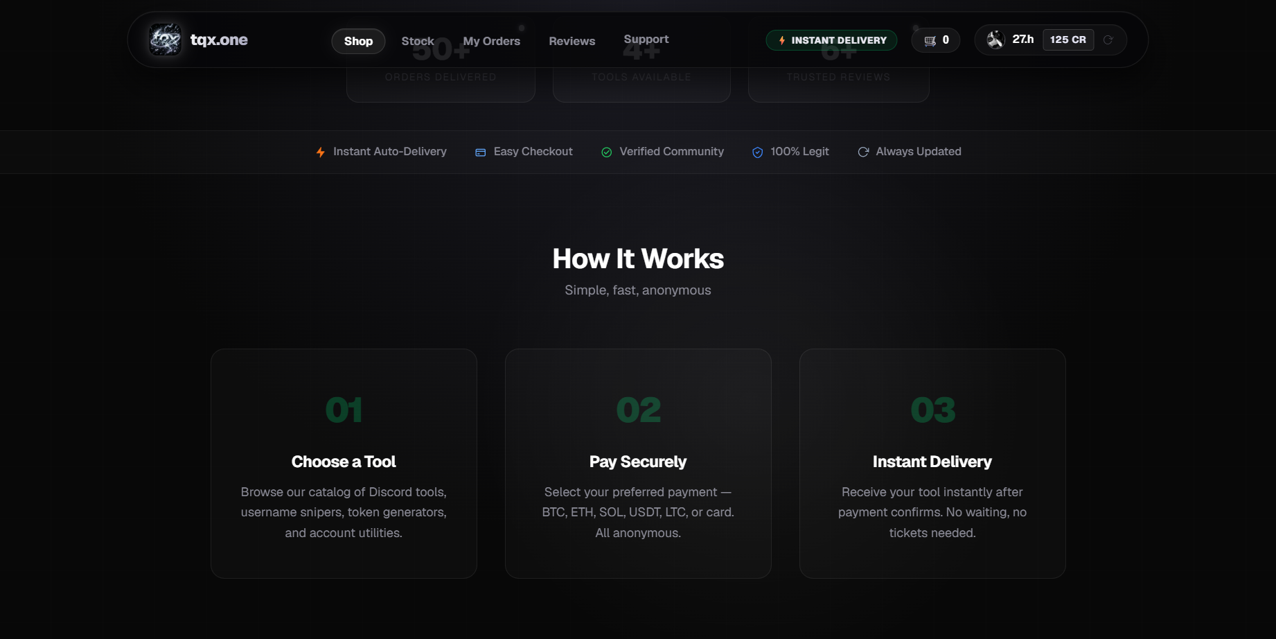 TQX.ONE STORE (DIGITAL MARKETPLACE) screenshot 2